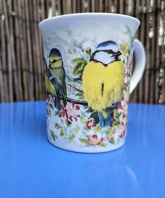Buy Hudson Middleton Blue Tits Garden Birds China Mug • 4£