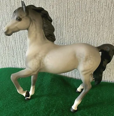 Buy BESWICK HORSE PONY  PRANCING ARAB DAPPLE GREY MATT MODEL No. 1261 PERFECT • 65£