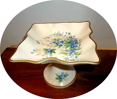 Buy VERY NICE ~ FORGET ME NOT FLOWERS  ~ LIMOGES COMPOTE  INV # F492 • 31.22£
