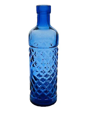Buy Vintage Blue Glass Vase MCM Cobalt Hand Blown Art Glass Home Decor Glassware • 23.71£