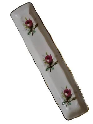 Buy Hammersley Fine Bone China Grandmother's Rose  Trinket Tray Made In England  • 0.99£