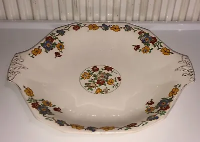 Buy Alfred Meakin England - China Ceramic Serving Plate/ Dish - Flowers - 10.5 Inch • 12.99£