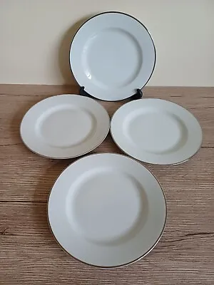 Buy Royal Worcester Classic Platinum Salad Plates X 4 - 1st Quality - Perfect • 28£
