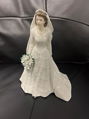 Buy Royal Staffordshire Queen Bride. 65th Wedding Anniversary Figurine. Mint • 65£