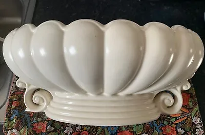 Buy Wade Royal Victoria 1953 Trophy Vase Ceramic Centrepiece Planter Cream • 9.99£