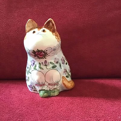 Buy Rye Pottery Cat 5” Tall Offers Welcome • 150£