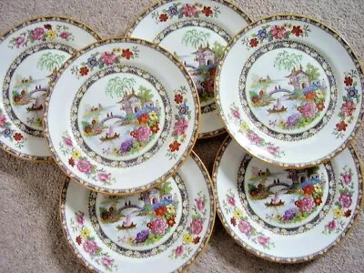 Buy Royal Paragon Manchu Fine Bone China England Porcelain Plate ,set Of 6 Or 12 • 170£