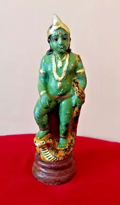 Buy Lord Krishna Old Pottery Terracotta Mud Clay Figure Idol Statue Vintage F93 • 87.02£
