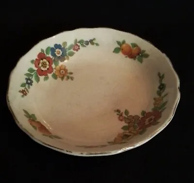 Buy Antique Furnivals 1913 Floral 5  Dessert Or Fruit Bowl, Made In England • 4.73£