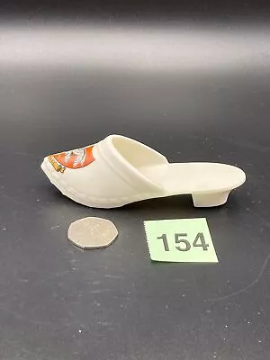 Buy WH Goss Crested China - Boulogne Wooden Shoe - 118mm - Arms Of Swanage • 13£