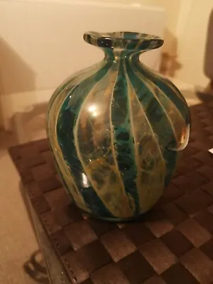 Buy Antique Handblown Mdina Glass Vase • 39£
