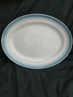 Buy Vintage Losol Ware Blue Claremont Serving Plate / Platter 14.5  X 11  • 20.99£