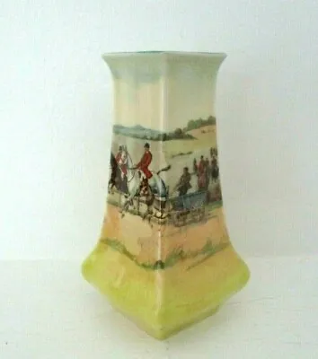 Buy Rare Royal Doulton Seriesware Miniature Vase - Fox Hunting A D5104 - Perfect #1  • 75£