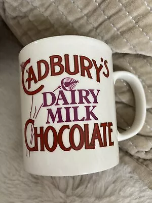 Buy Vintage Cadbury Dairy Milk Chocolate Mug Cup Collectable Staffordshire Tableware • 7.99£