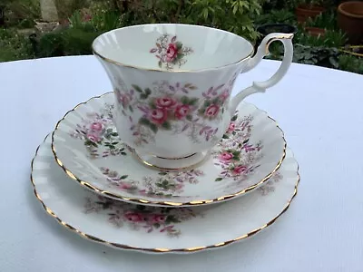 Buy Royal Albert Lavender Rose Cup Saucer And Plate Trio • 6£