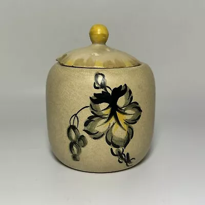 Buy Radford Hand Painted Pottery Sugar Jar Burslem England 11cm Tall X 8.5cm Wide • 6£