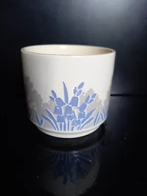 Buy Hornsea Pottery Bluebell Sugar Bowl. 7cm High 8cm Dia. • 4.99£