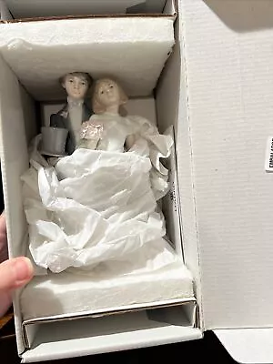 Buy Lladro Boda Actual Wedding Bells #01006164 Figurine W/ Box Excellent Condition • 76.48£