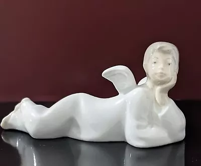 Buy Nao By Lladro Porcelain Boy Angel Figurine • 14.99£