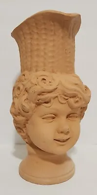 Buy Bitossi Aldo Londi Raymor Pottery Child Bust Pitcher Original Sticker 11 1/2  T • 393.74£