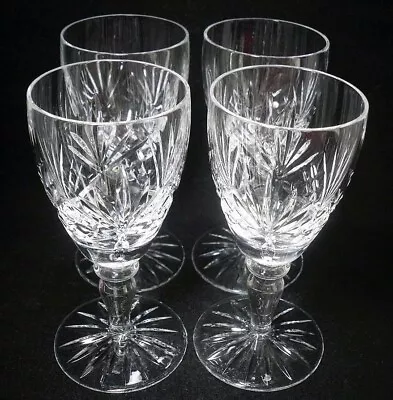 Buy Set 4 X Edinburgh Crystal Stirling Port Sherry Wine Glasses 4.75 H • 14.99£