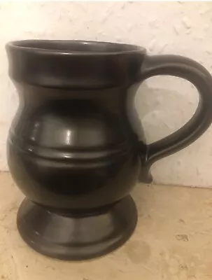 Buy Vintage Prinknash Pottery Studio Cornwall Black Ceramic Tea/coffee Mug Perf Con • 5.99£