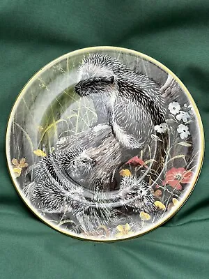 Buy Fenton China Plate-Hedgehogs • 8£