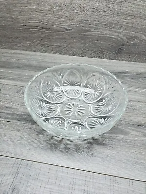 Buy Vintage Anchor Hocking Clear Bowl 8  • 13.69£