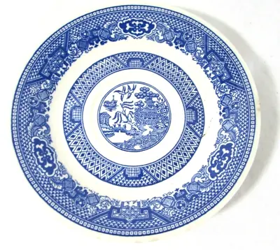Buy Vintage Blue Willow China Saucer Plate 6 Inch Made In USA Dinnerware • 5.83£