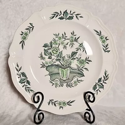 Buy GREEN LEAF WEDGEWOOD WEDGWOOD Queens Shape 10.5  Decorative Vintage Plate Dish • 18£