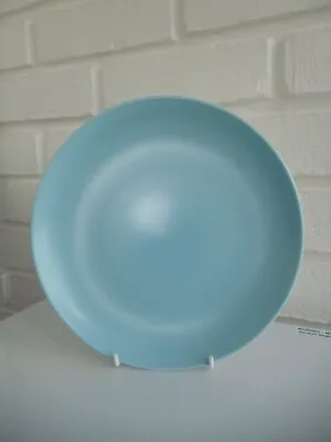 Buy Vintage 1950s Poole Pottery Twintone Dove Grey And Sky Blue Breakfast Plate 9  • 4.99£