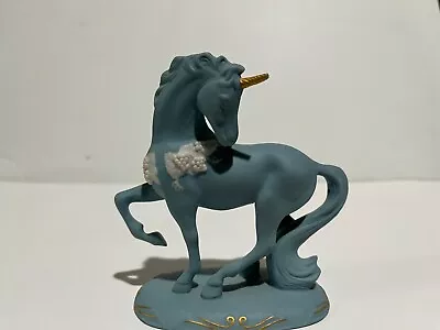 Buy The Franklin Mint   Unicorn Horse   Blue   1991 • 11.57£