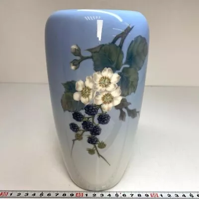Buy Rare Royal Copenhagen Porcelain Antique Vase Flower 9  23cm Vintage Blue White • 272.47£