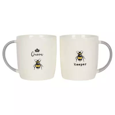 Buy Queen Bee And Bee Keeper Mug Set • 16.99£