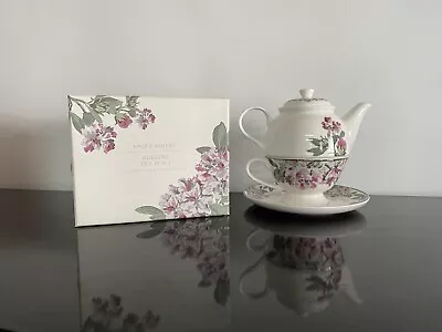 Buy LAURA ASHLEY-  Adeline Tea For One  Fine Bone China-Cup/Saucer And Teapot • 29.99£