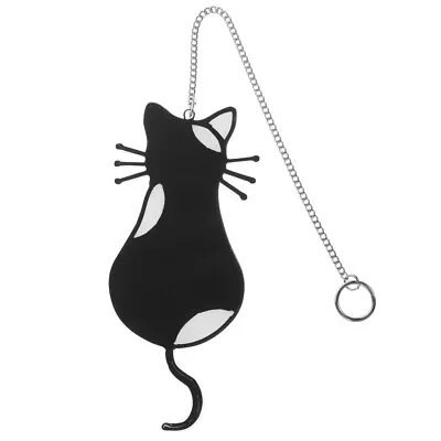 Buy  Stained Acrylic Cat Hanging Ornament Glass Window Colored Pendant Household • 9.29£