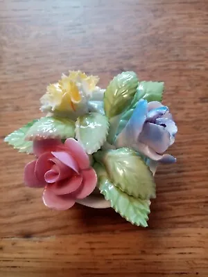 Buy 🌸Small Royal Adderley Floral Bone China Flower Bouquet Posy Vintage Ornament  • 9.99£