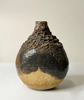 Buy Vintage Karen Boel Stonewear Vase Danish Studio Pottery • 92.07£