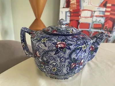 Buy Antique Ringtons Teapot Large Size Chintz Floral Print Maling Ware C1920s • 18£