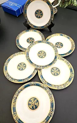 Buy 8 X ROYAL DOULTON CARLYLE SIDE PLATES 6.5  UNUSED • 48£