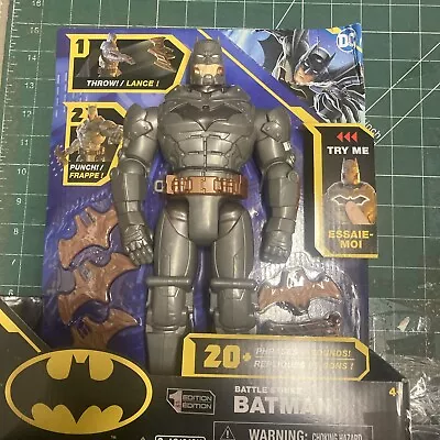 Buy DC Comics, Battle Strike Batman 12-inch Action Figure, Damaged Box • 4£