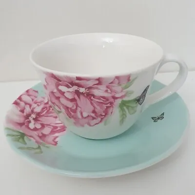 Buy Royal Albert Miranda Kerr Everyday Friendship Teacup And Saucer Green NEW • 31.61£