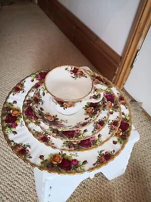 Buy Royal Albert Old Country Roses Dinner Set + Others Variants • 5£