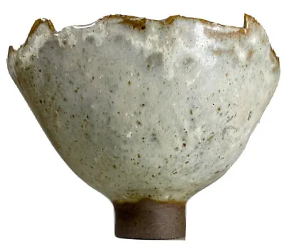 Buy Vtg Studio Art Pottery Vase Unique Stunning Item Graham Burr? Pedestal OOAK MCM • 96.71£
