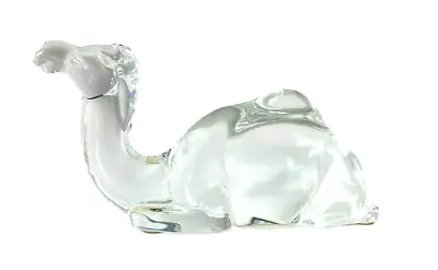 Buy Baccarat Waterford Crystal Nativity Collection Camel Laying Down Figurine Weight • 237.09£