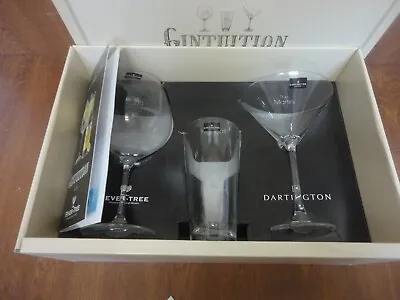 Buy Boxed Dartington Crystal GINTUITION 3 Gin Glass Selection - Highball / Martini • 19.95£