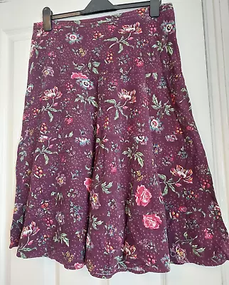 Buy Vintage Laura Ashley Corduroy Skirt 14 • 7.50£