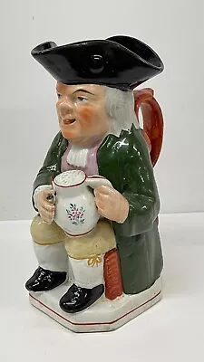 Buy Antique Character Toby Jug 19th Century Pearlware 25cm • 250£