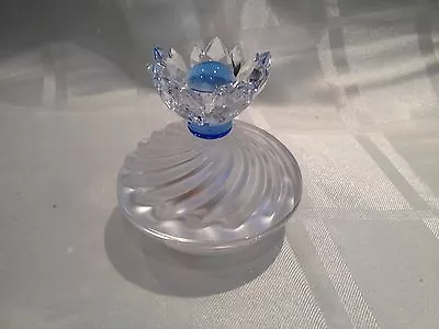 Buy Swarovski Blue Flower Jewel Box 7464 000 001 Mint Boxed Retired Rare • 65£