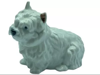 Buy Vintage Royal Copenhagen Porcelain Figurine West Highland Terrier 4918 Mint! • 153.45£